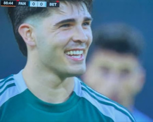 Το χαμόγελο του Ταμπόρδα πριν την εκτέλεση του πέναλτι