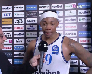 Δακρυσμένος ο Έντλερ-Ντέιβις μετά το νικητήριο καλάθι κόντρα στον Παναθηναϊκό (video)