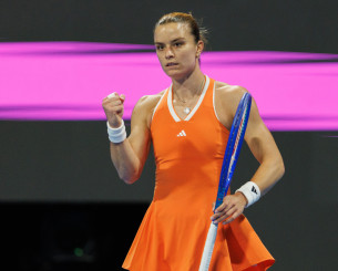 Ζορίστηκε για ένα σετ η Σάκκαρη