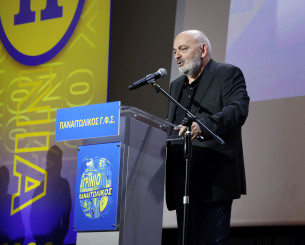 Μπελεβώνης στην εκδήλωση του Παναιτωλικού: «Δεν μας λύγισαν "παράγκες" με πολλά χρώματα» (video)