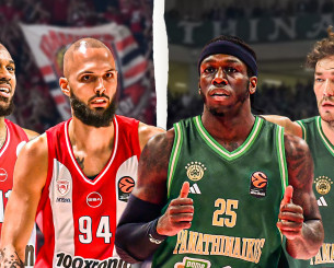 Έφεραν «μαγεία» στη EuroLeague: Πόσα παιχνίδια έχουν παίξει οι παίκτες Ολυμπιακού και Παναθηναϊκού στο NBA