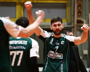 Ο Παναθηναϊκός πρώτος στη κανονική διάρκεια της Volley League - Ντέρμπι «αιωνίων» στα ημιτελικά