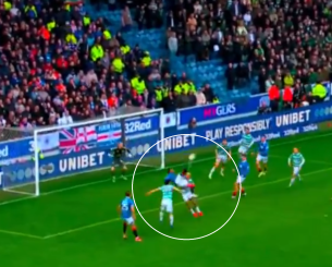 Τι έβαλε - Ο Τσερμίτι με εκπληκτικό ανάποδο ψαλίδι άνοιξε το σκορ στο Ρέιντζερς - Σέλτικ