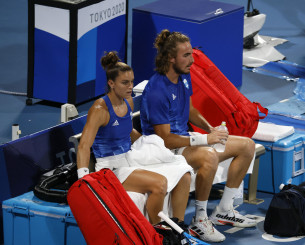 Αποκλείστηκαν στο super tie break μετά από σπουδαία μάχη οι Τσιτσιπάς και Σάκκαρη στο Indian Wells