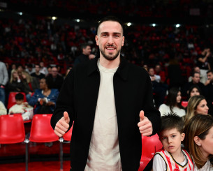 Στο ΣΕΦ ο Φορτούνης για το Ολυμπιακός - Φενέρμπαχτσε (photos)