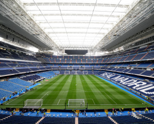 Το Μπερναμπεου «μεταμορφώνεται» σε γήπεδο τένις και η Μαδρίτη υποδέχεται τους κορυφαίους του κόσμου (video)