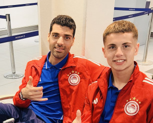 Ο Ολυμπιακός ανέβασε κοινή φωτογραφία Ταρέμι - Μουζακίτη: «Μας θύμισαν γιατί αγαπάμε το ποδόσφαιρο»