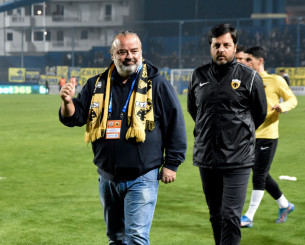 Ο Μάριος Ηλιόπουλος συναντήθηκε με πρώην πρόεδρο της Ρεάλ Μαδρίτης