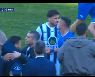 Χαμός στο Ηρακλής - Νίκη Βόλου και σύρραξη μεταξύ των ποδοσφαιριστών (video)