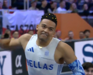 Το «fuck» του Καραλή όταν δεν πέρασε τα 6.20 μ. (video)