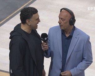 Στη Sunel Arena ο Κικίλιας: «Θέλω να βλέπω περισσότερους Έλληνες παίκτες σε πρωταγωνιστικές θέσεις»