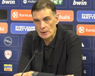 Μπαρτζώκας: «Από τα πιο δύσκολα παιχνίδια που έχω κοουτσάρει, πετύχαμε 90 πόντους με καταστροφικό ποσοστό στα τρίποντα»