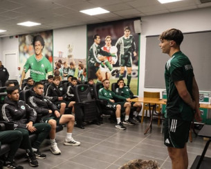 «Το αποτύπωμα της Ακαδημίας»: Η πρωτοβουλία του Παναθηναϊκού με την ομιλία του Κάτρη στους «μικρούς»