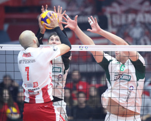 Πού θα δείτε το ντέρμπι Παναθηναϊκός - Ολυμπιακός στους ημιτελικούς της Novibet Volley League