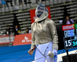 Δωδέκατη θέση για τη Γεωργιάδου στο Παγκόσμιο Κύπελλο σπάθης της Τασκένδης