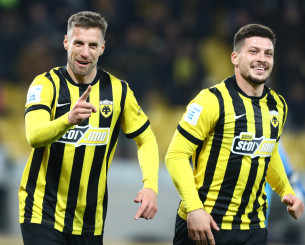 Τι κάνει στα ντέρμπι η ΑΕΚ όταν παίζει με Βάργκα - Γιόβιτς στην κορυφή