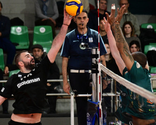 Η ώρα και το κανάλι του ημιτελικού της Novibet Volley League ανάμεσα σε ΠΑΟΚ και Μίλωνα