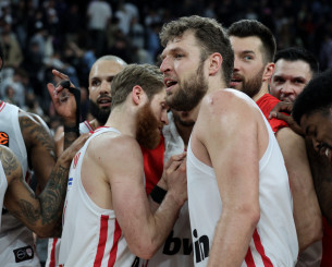 «EuroLeague by Night»: Το... τρίτο ημίχρονο της νίκης του Ολυμπιακού επί της Βιλερμπάν (video)