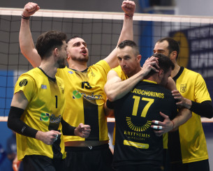 Με μεγάλη ανατροπή ο Άρης εξασφάλισε την επιστροφή του στη Novibet Volley League μετά από δέκα χρόνια