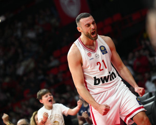 Ο Νετζήπογλου έκανε ρεκόρ καριέρας 17 πόντων με τον Ολυμπιακό μέσα σε 12' κόντρα στη Μύκονο!