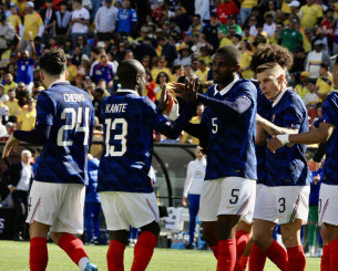 Επιβλητική η Γαλλία, νίκησε εύκολα την Κολομβία με Ντουέ και Τουράμ