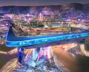 Υπό κατασκευή η νέα υπερσύγχρονη πίστα της Formula 1 στη Σαουδική Αραβία (photo)