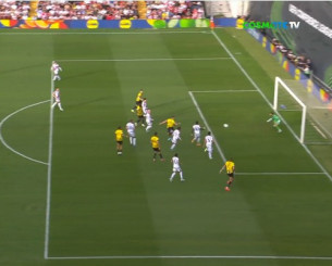 Το δοκάρι της ΑΕΚ με τον Βάργκα (video)