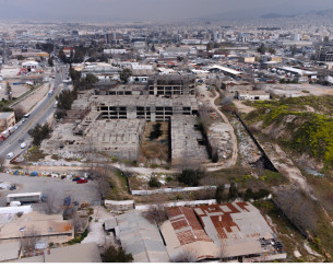 Φωτιά στον Βοτανικό κοντά στο υπό ανέγερση γήπεδο του Παναθηναϊκού - Μήνυμα από το 112 (video)