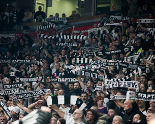 Ο κόσμος της Παρτίζαν έσπασε τα κοντέρ και τα... ηχεία στην Euroleague