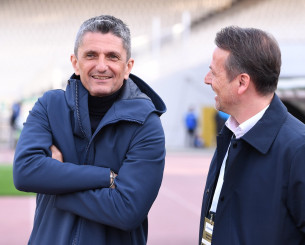 Τα είπαν πριν το ματς στο ΟΑΚΑ Λουτσέσκου - Παπαδημητρίου