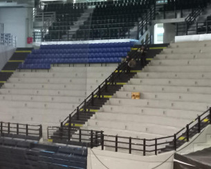 Αλλάζει όψη η Sunel Arena: Προσεχώς μαύρα καθίσματα και cube