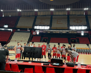 Πάσχα στο ΣΕΦ για τον Ολυμπιακό, λίγο πριν το Game 1 με τη Ρεάλ Μαδρίτης