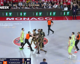 Η σύρραξη στο Μονακό και το σχόλιο του Πουαριέ: «Είναι βρώμικος παίκτης» (video)