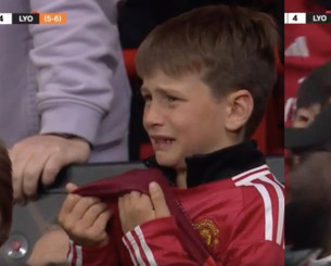 Football bloody hell: Το απίθανο στιγμιότυπο με την εναλλαγή συναισθημάτων ενός μικρού φίλου της Γιουνάιτεντ