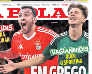 Βαγιαννίδης και Παυλίδης πρωταγωνιστές στην «A Bola» για Μπενφίκα και Σπόρτινγκ: «Στα ελληνικά... συνεννοούμαστε»