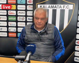 Ήχοι από... Formula 1 διέκοψαν τη συνέντευξη Τύπου του προπονητή της Καλαμάτας (video)