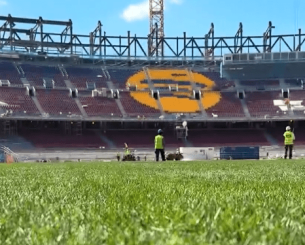 Το νέο «σπίτι» της Μπαρτσελόνα αρχίζει και παίρνει... μορφή (vid)