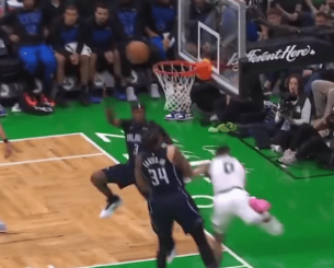 Η πτώση του Τέιτουμ που πάγωσε το «TD Garden» (video)