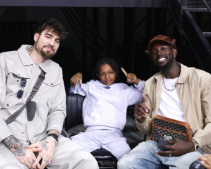 Χουάντσο και Γκραντ στη Sunel Arena για τον αγώνα της ΑΕΚ