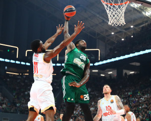 Ο Χουάντσο «άνοιξε» το γήπεδο κι ο Λεσόρ κάρφωσε θεαματικά στο καλάθι της Μονακό (video)