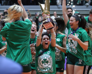 Ο Παναθηναϊκός σήκωσε την κούπα της Volley League Γυναικών για 28η φορά (video)