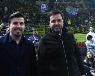 Ο Ριμπάλτα στη Sunel Arena για το μεγάλο ματς της ΑΕΚ με την Μπανταλόνα