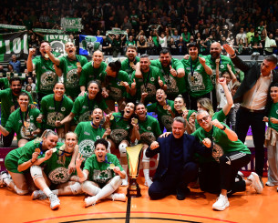 Τα συγχαρητήρια της ΚΑΕ Παναθηναϊκός στο τμήμα βόλεϊ για το Πρωτάθλημα