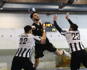 Η μετάδοση του δεύτερου ημιτελικού ανάμεσα σε ΠΑΟΚ και ΑΕΚ στη Handball Premier