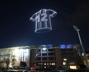 Το εντυπωσιακό drone show πάνω από την Τούμπα για τα 100 χρόνια ΠΑΟΚ (photos)