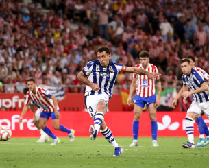 Η Σοσιεδάδ παίρνει και πάλι το προβάδισμα με εύστοχη εκτέλεση πέναλτι του Οϊαρθάμπαλ (video)