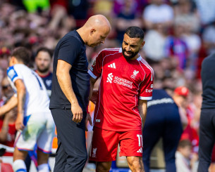 Σλοτ για τον τραυματισμό του Σαλάχ: «Θα δούμε αν έπαιξε το τελευταίο του παιχνίδι με την Λίβερπουλ»