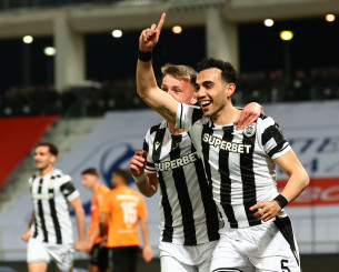 Ο Μιχαηλίδης με κεφαλιά στο δεύτερο δοκάρι δίνει προβάδισμα στον ΠΑΟΚ! (video)