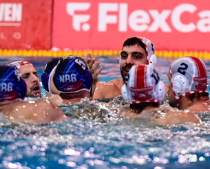 Ένταση και σύρραξη στο Ολυμπιακός-Νόβι Μπέογκραντ (video)