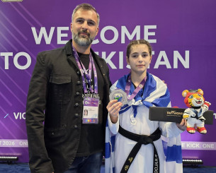 Ασημένιο μετάλλιο για την Παρασκευή Καλογήρου στο Παγκόσμιο Πρωτάθλημα Ταε Κβον Ντο